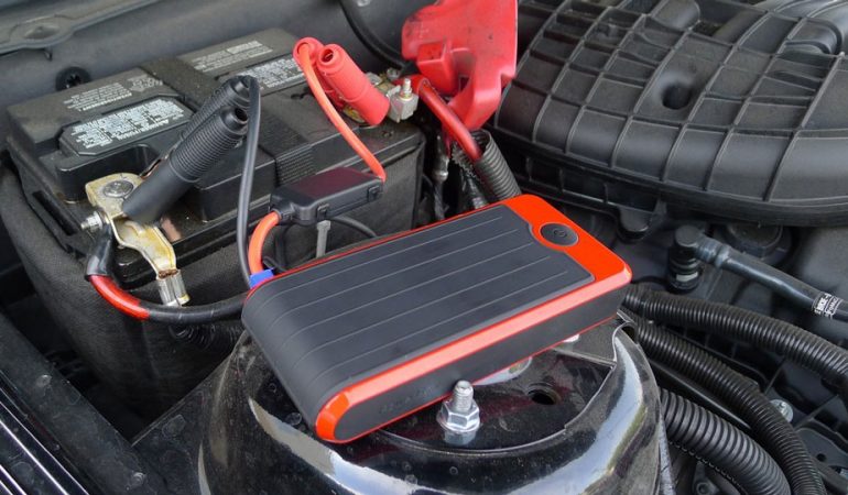 1 coppia di cavi di alimentazione di emergenza per batteria di emergenza per cavo di assistenza auto 12 V